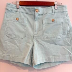 Loft The Palmer Patch Pocket Shorts Size 8 NWOT